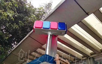 佛山順德區(qū)勒流街道辦220V大警燈安裝應(yīng)用圖