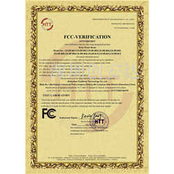 太陽(yáng)能道釘燈FCC檢測(cè)證書(shū)