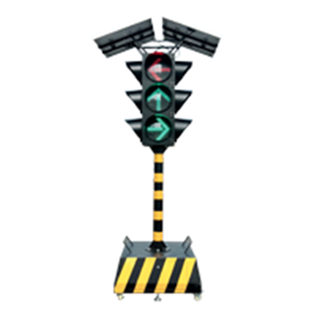 太陽能箭頭移動(dòng)信號燈4面3燈