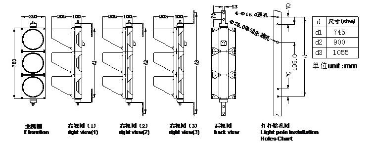 200MM3單元尺寸圖.