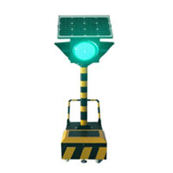 太陽能臨時(shí)用滿盤移動(dòng)信號燈4面1燈