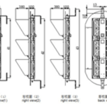 300MM3單元機(jī)動(dòng)車交通指示燈交通紅綠燈